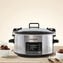 Crock-Pot® 7-Qt. Programmable MyTime™ Slow Cooker with Locking Lid, Stainless Steel Image 3 of 3